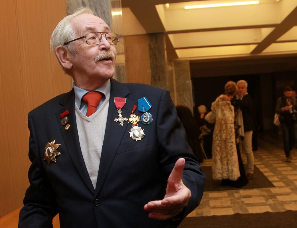 Мэр Москвы поздравил Василия Ливанова с 83-летием