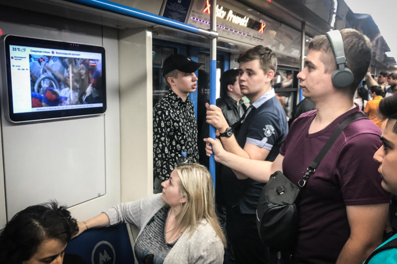 Метро Москвы покажет прямую трансляцию финала ЧМ-2018