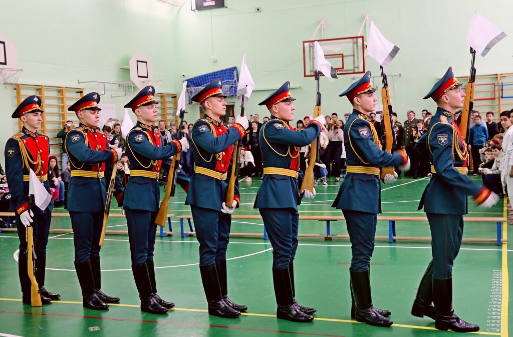 Кадеты школы №1785 станут финалистами военно-спортивной игры «Победа»