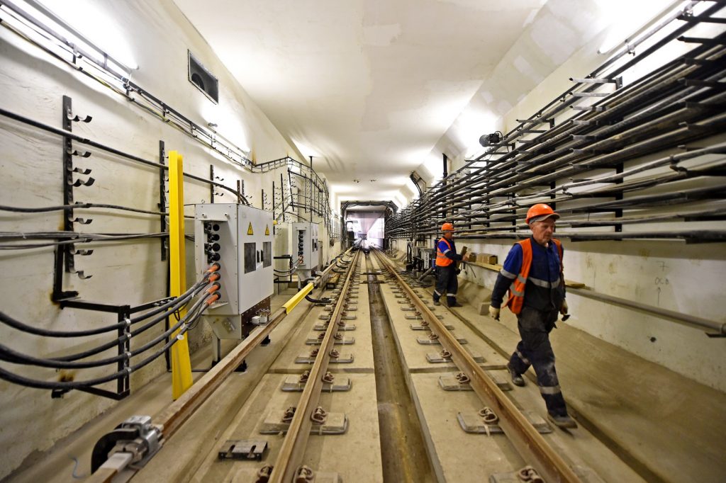 В 2022 году на салатовой ветке метро Москвы достроят две станции