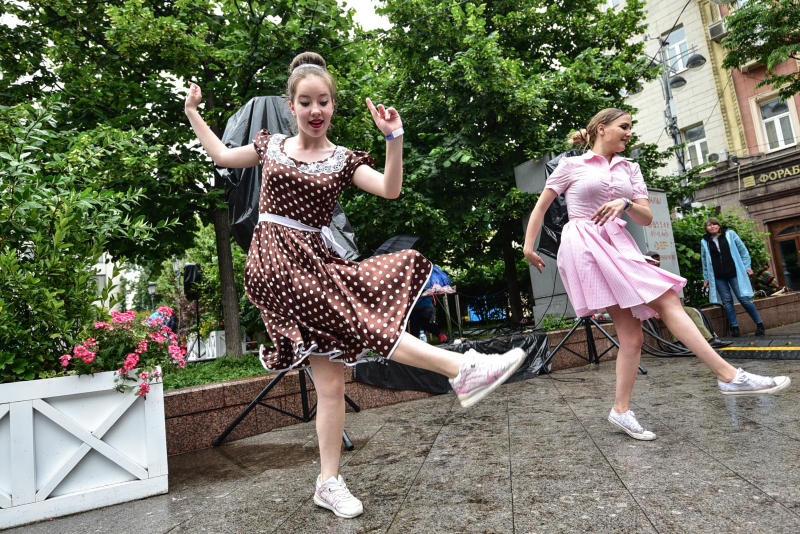 Битва критиков современного танца прошла 21 июля в музее «Гараж». Фото: Пелагия Замятина, «Вечерняя Москва»