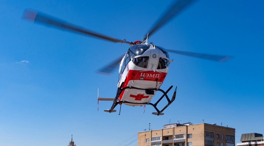 Москва перевела медицинские вертолеты на круглосуточное дежурство