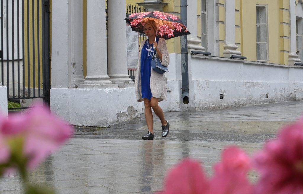 Последние дни лета принесут в Москву сильные дожди