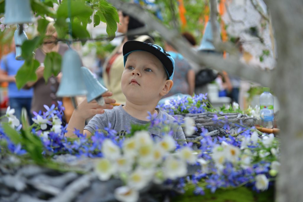 Москвичи посадят 540 тысяч цветов в День города
