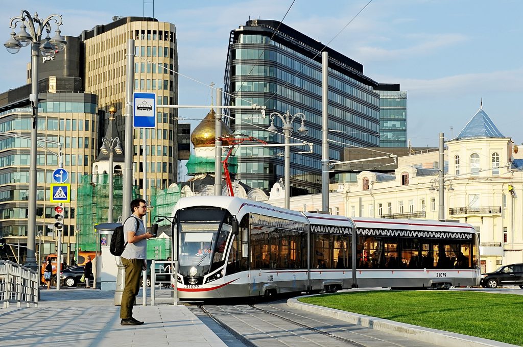 Почти 60 миллионов москвичей стали пассажирами трамваев «Витязь-М»