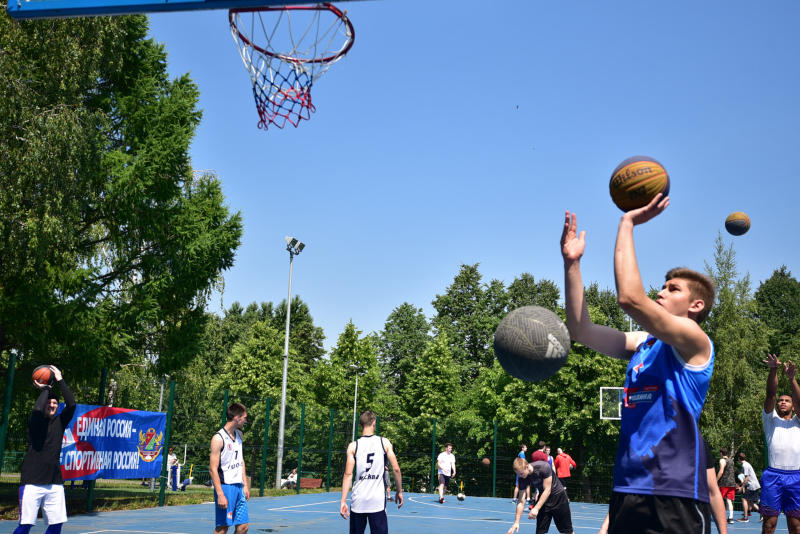 Турнир по баскетболу организуют представители Молодежной палаты Басманного района