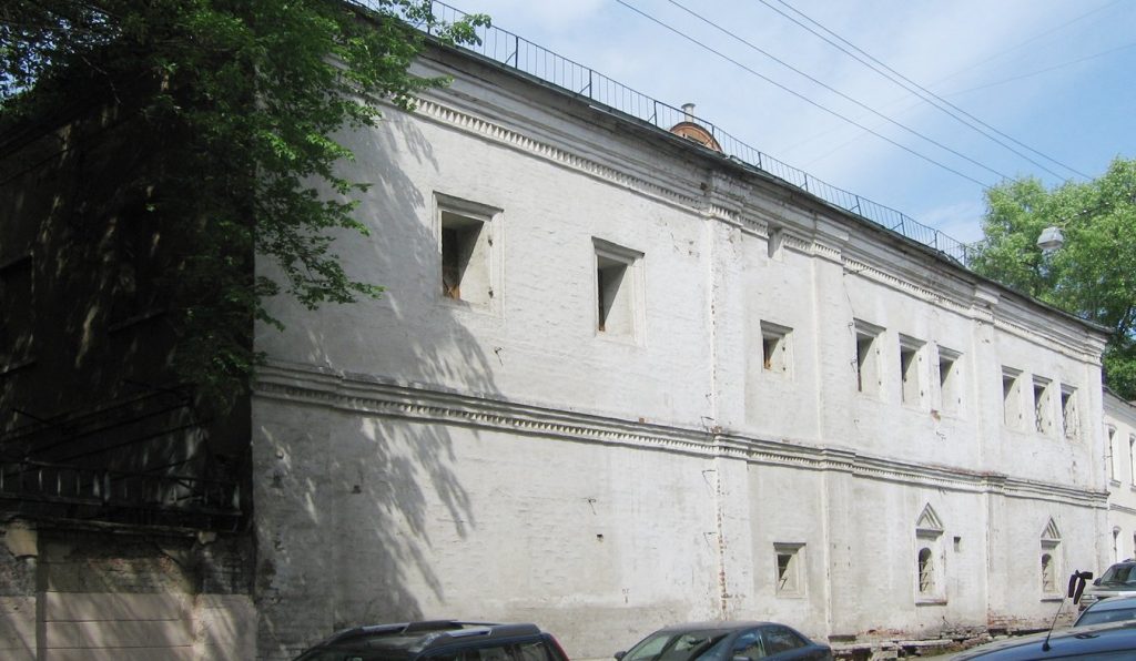 Палаты Мазепы в центре Москвы ждет реставрация