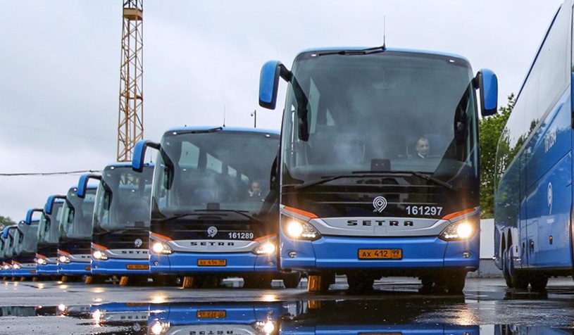 Новые места для парковки туристических автобусов появились в столице