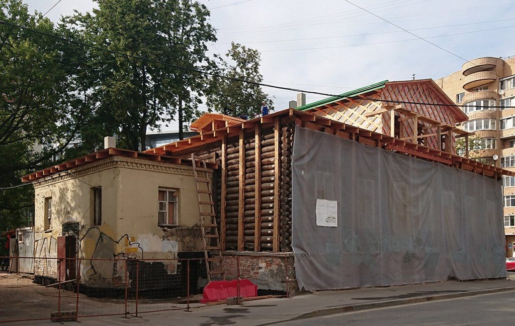 Реставрацию усадьбы в Елоховском проезде завершат в 2019 году