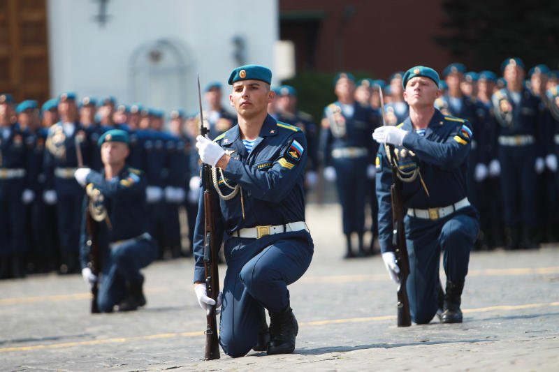 День Воздушно-десантных войск отметили в Москве. Фото: Наталия Нечаева, «Вечерняя Москва»