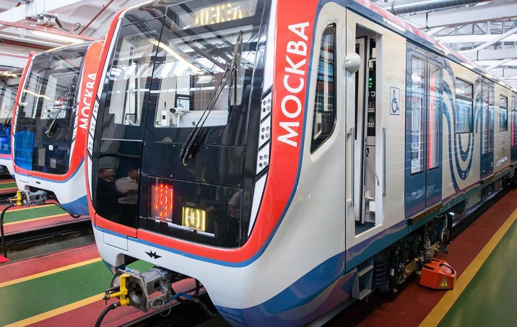 Семидесятый поезд нового поколения «Москва» запустили в Московском метро