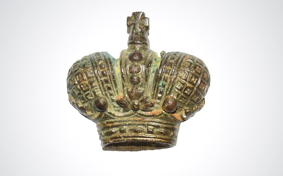 Археологи обнаружили корону шефского полка в Таганском районе. Фото: официальный сайт мэра Москвы