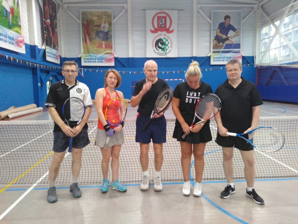 Второй теннисный турнир выходного дня состоялся в Таганской районе