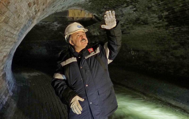 Специалисты реконструировали более 7,5 километров коллекторных тоннелей