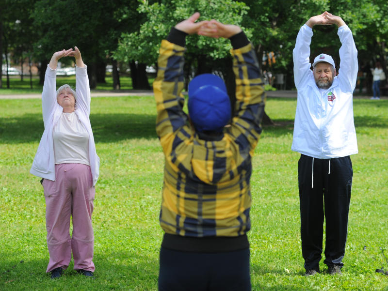 Горожане обучатся дыхательной гимнастике в парке «Красная Пресня»
