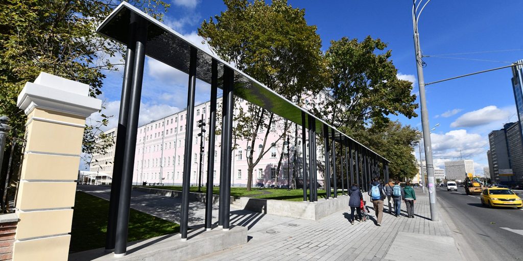 Парк Горького получил новый вход с Ленинского проспекта