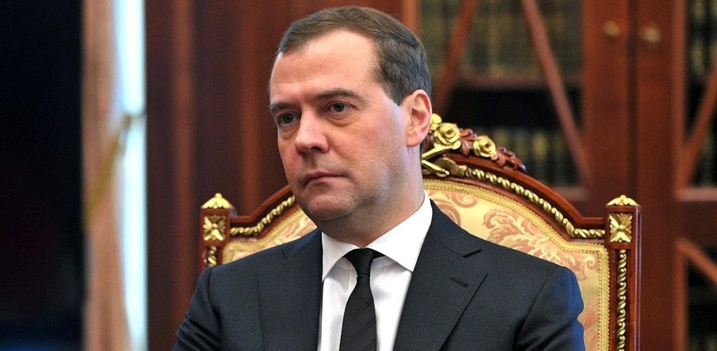 Дмитрий Медведев осмотрел прибывший в Москву поезд «Иволга»