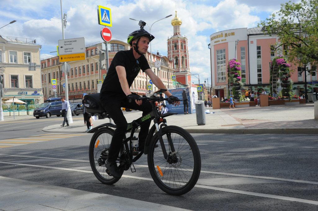 Велопатруль Москвы завершил летний сезон и готовится к зиме