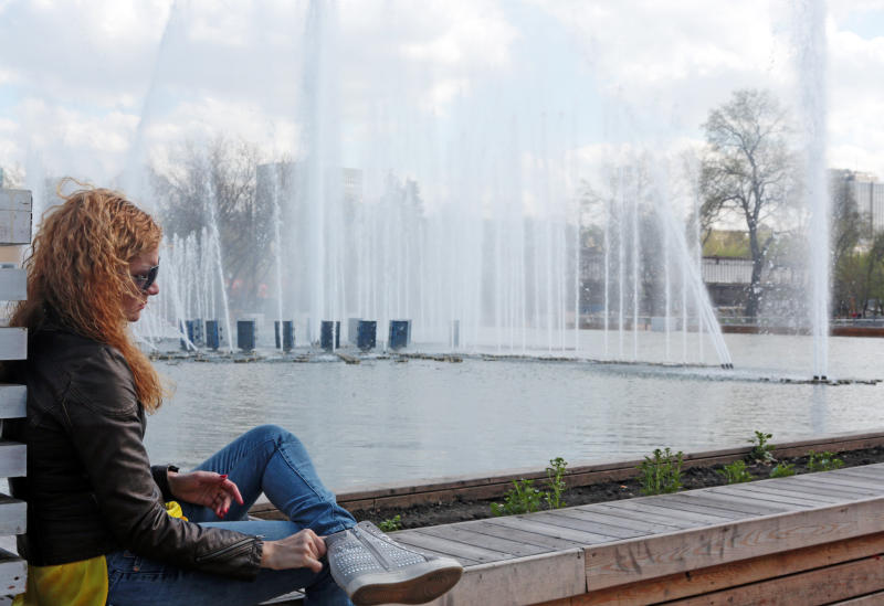 Ярче и динамичнее: «светомузыкальный» фонтан отремонтируют в Парке Горького. Фото: архив, "Вечерняя Москва"