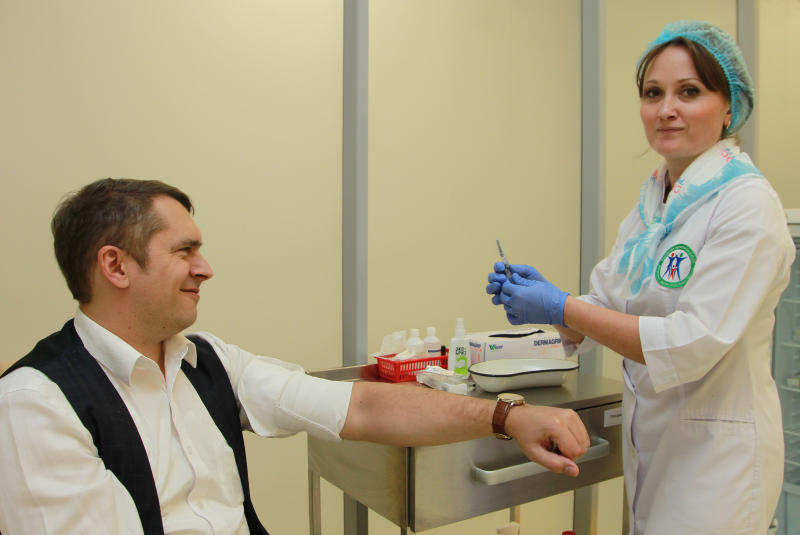 Почти восемь тысяч москвичей сделали прививки от гриппа на станциях МЦК. Фото: Наталия Нечаева, «Вечерняя Москва»