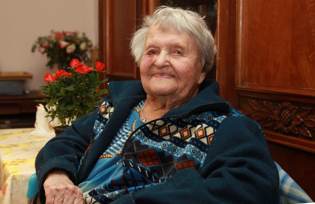 19 ноября 2018 года. Жительнице Арбата Наталии Федоровне исполнилось 105 лет. Фото: Наталия Нечаева, «Вечерняя Москва»
