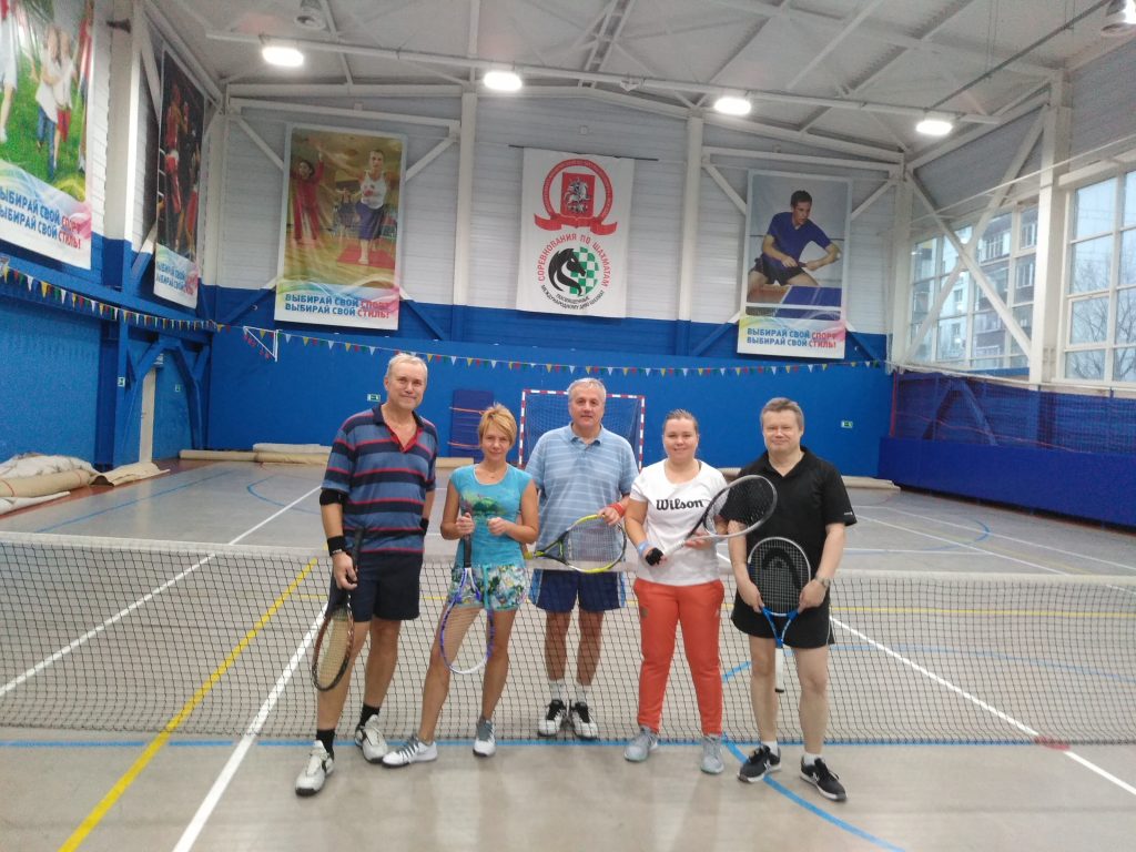 Теннисные турниры выходного дня состоялись в Таганском районе