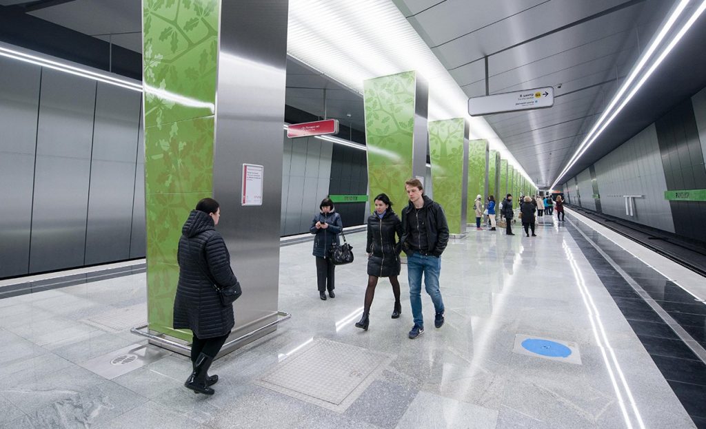 Новые плакаты повесили на 150 станциях Московского метрополитена. Фото: сайт мэра Москвы