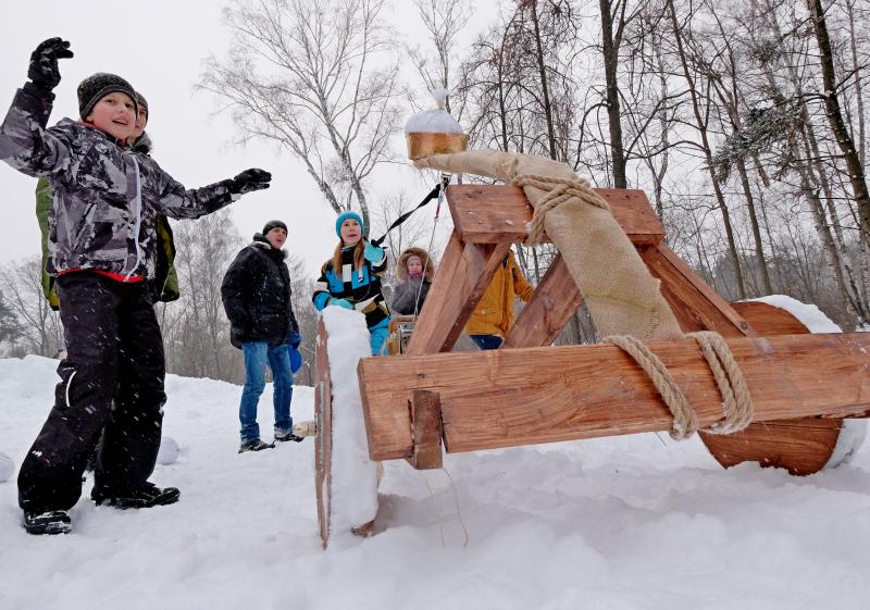 Жителей Таганского района пригласили на новогодние гулянья на катке. Фото: Максим Аносов, «Вечерняя Москва»