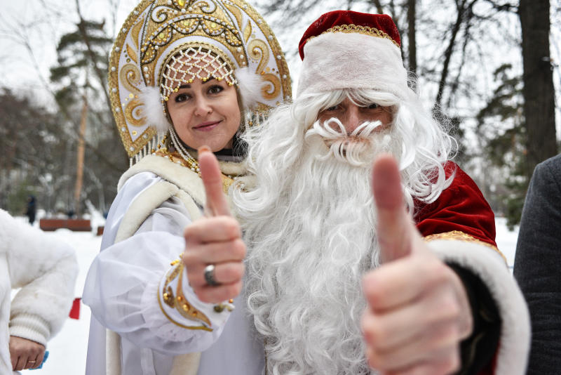 В Кривоарбатском переулке покажут представление «Новогодняя история с Дедом Морозом». Фото: Пелагия Замятина, «Вечерняя Москва»
