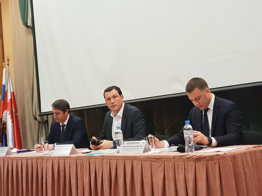 Встреча префекта Центрального административного округа города Москвы Владимира Говердовского с жителями Мещанского района 23 января 2019 года