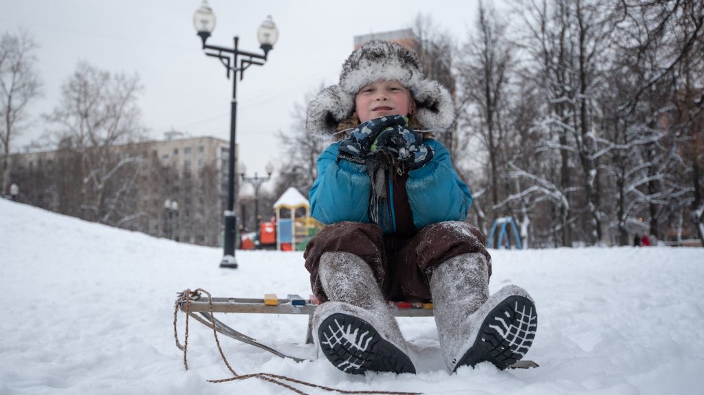 Уличные занятия школьников отменили из-за морозов в Москве