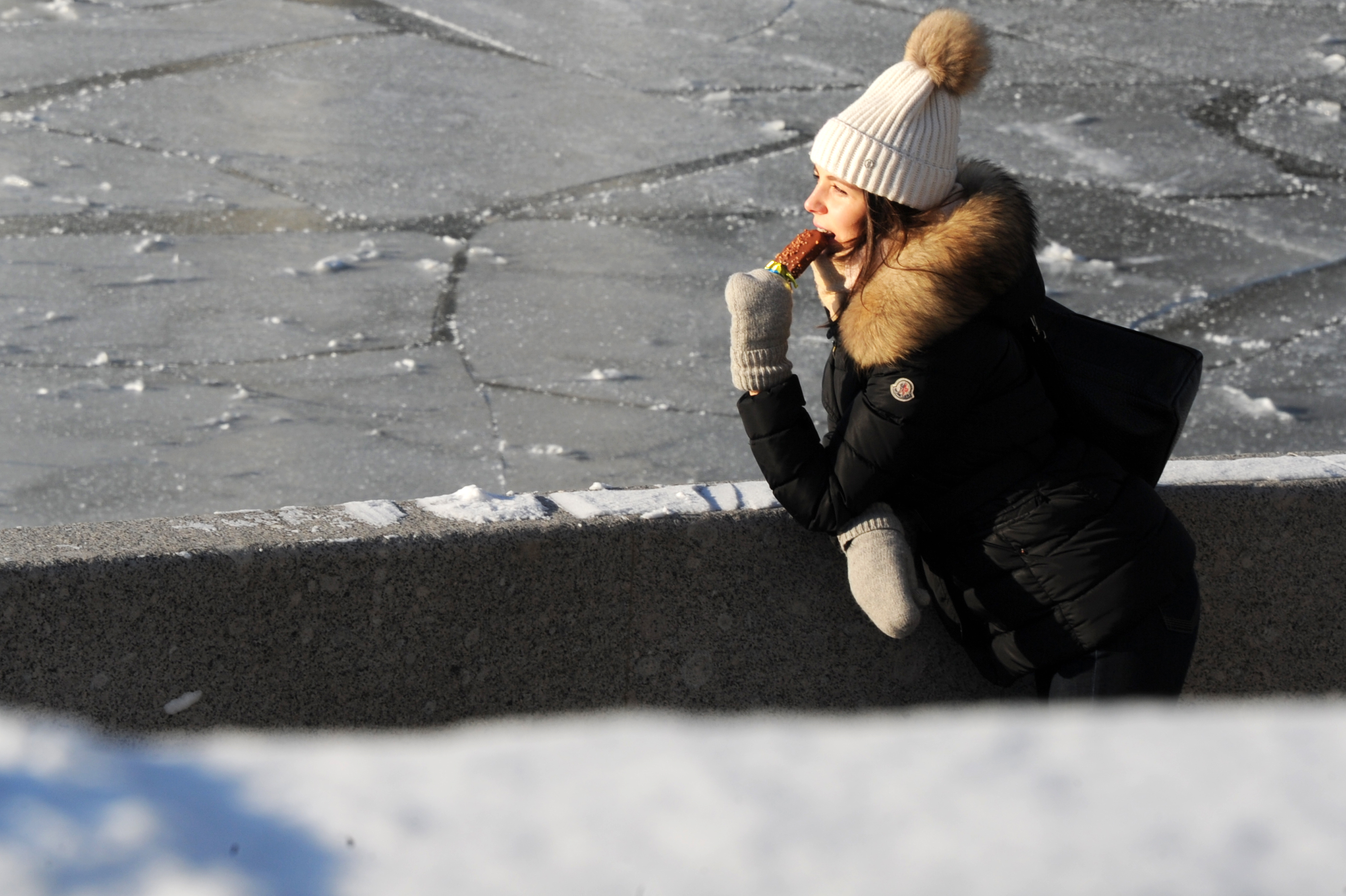 Ниже 20 градусов мороза. Потепление в Москве.