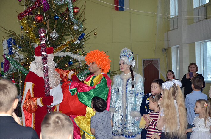 В Центральном округе столицы прошла новогодняя елка для детей