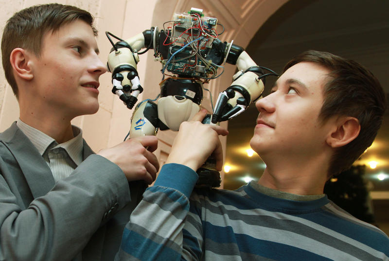 Бои роботов устроят в школе №2107. Фото: Наталия Нечаева, «Вечерняя Москва»