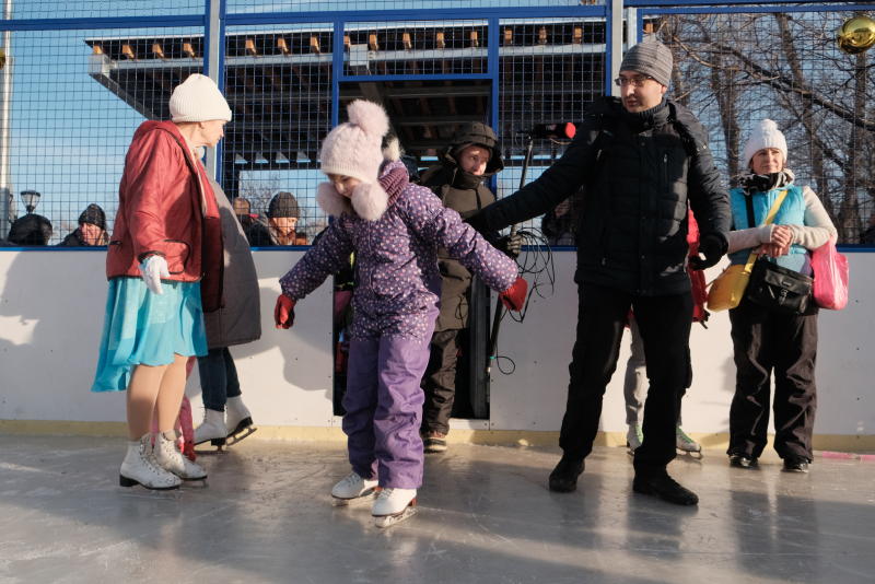 Мастер-класс «Кататься на коньках просто» устроят в Пресненском районе. Фото: Максим Аносов, «Вечерняя Москва»