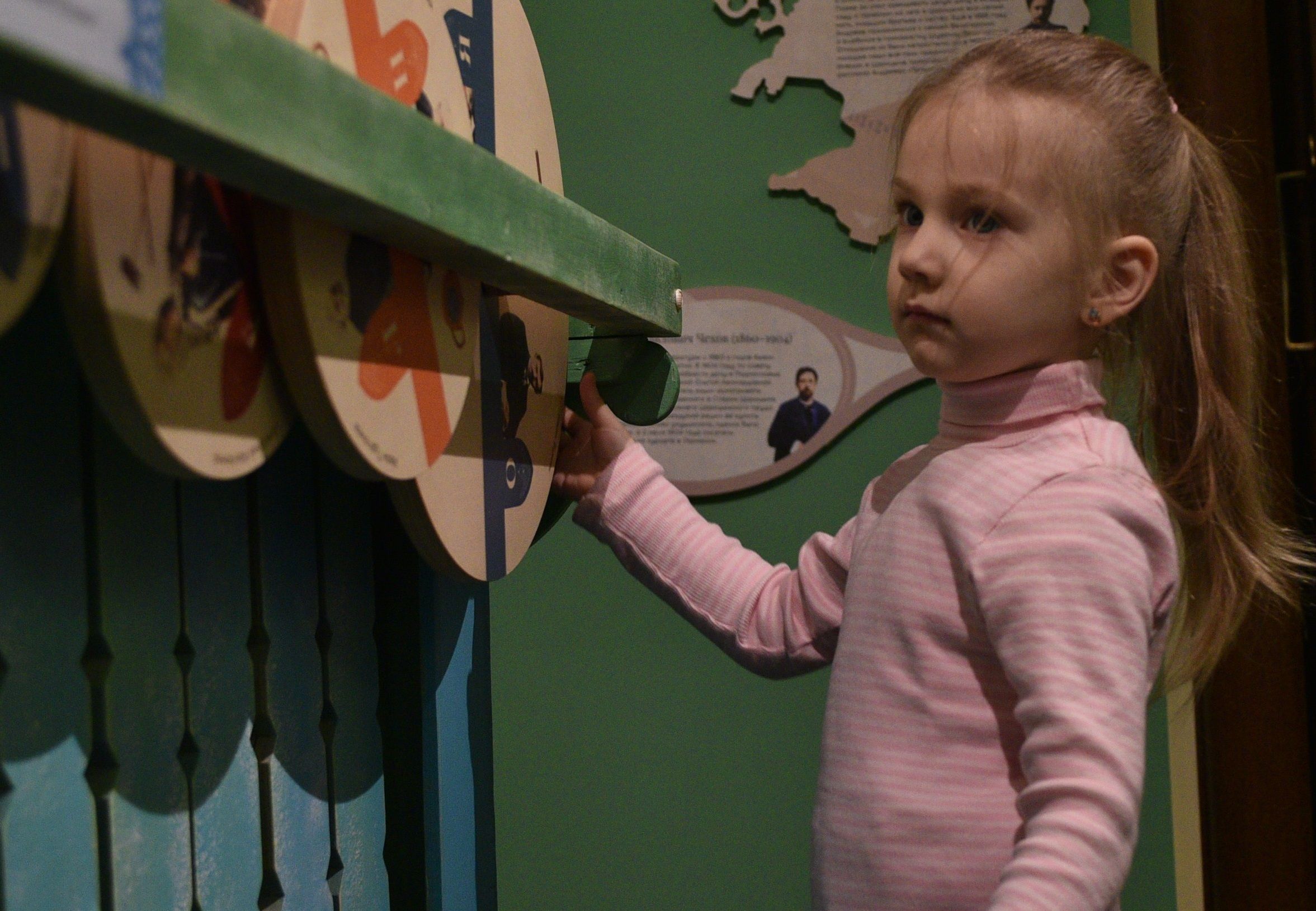 8 декабря 2018 года. Катя Бабюк на открытии «Детского музея». Фото: Пелагия Замятина