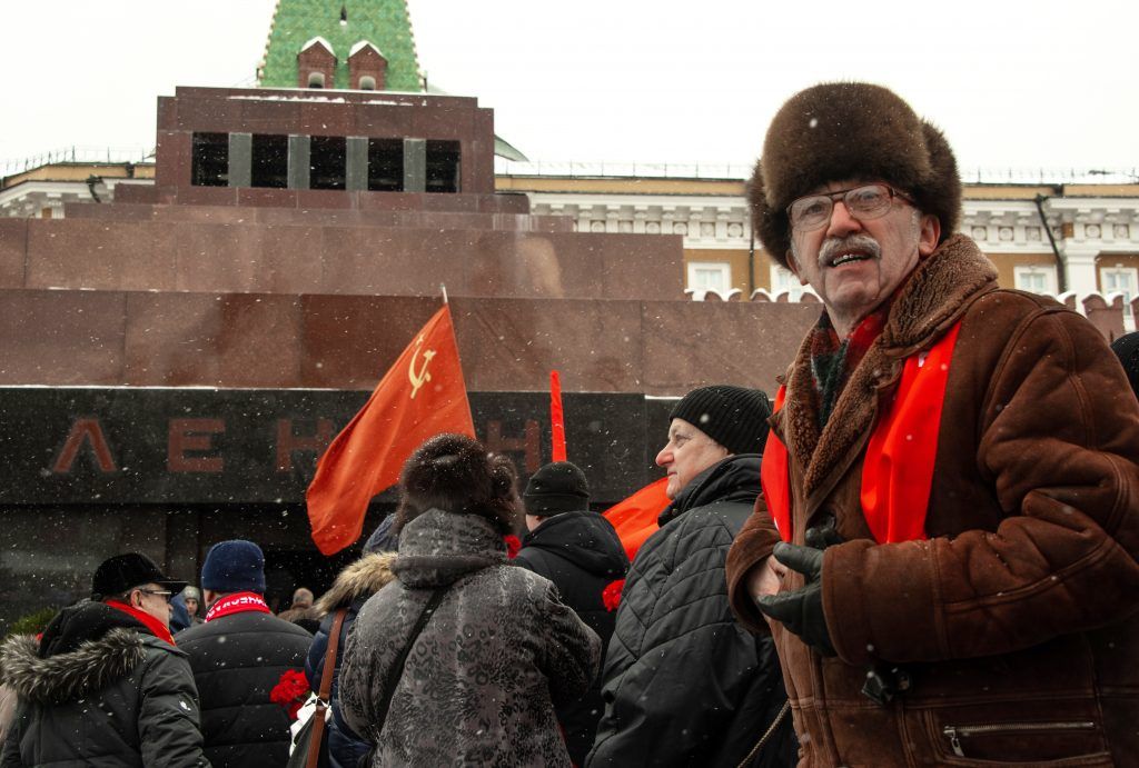 Мавзолей Ленина закрылся на профилактику