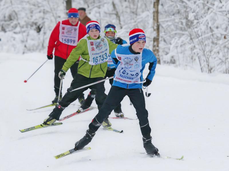 Более 22 тысяч человек приняли участие в гонке «Лыжня России»