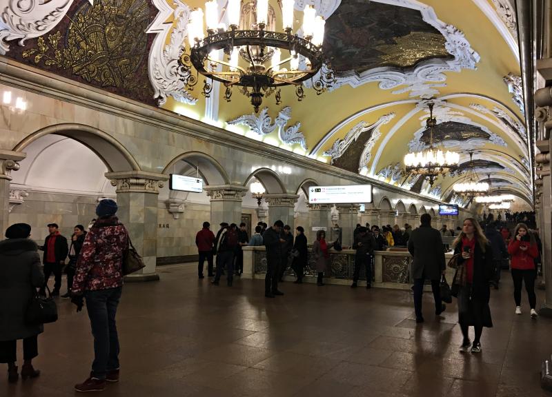 Строительство дополнительного входа на станцию метро «Комсомольская» начнут в 2020 году