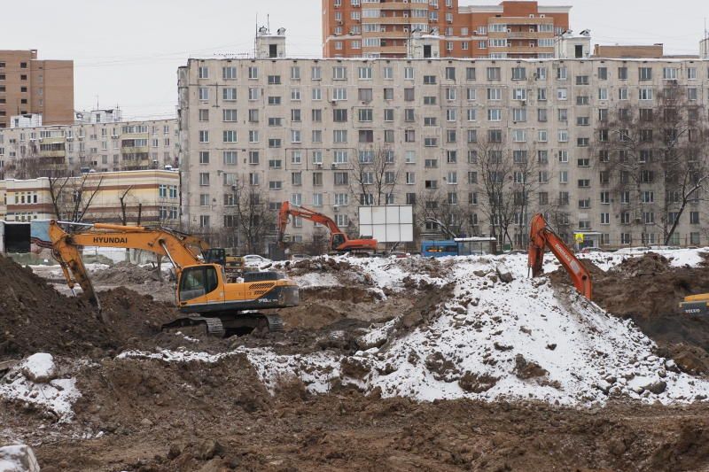 Самовольную постройку снесли в Таганском районе. Фото: Антон Гердо, «Вечерняя Москва»