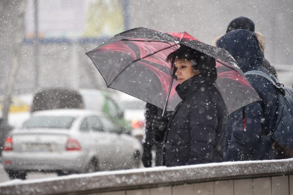 Падение атмосферного давления ожидается в столице