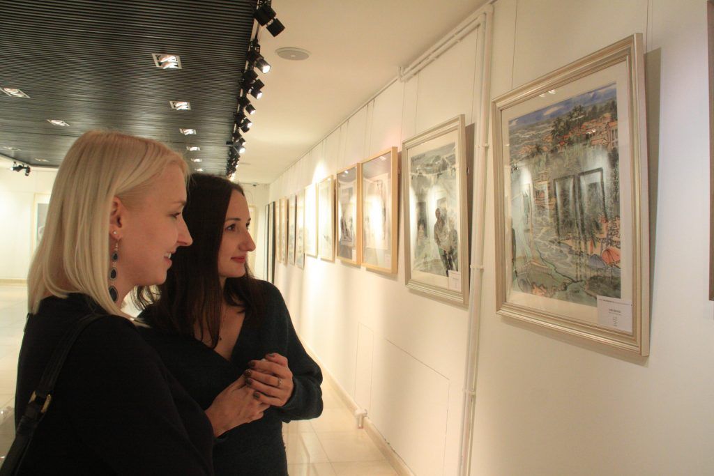 Выставка молодой художницы открылась в Музее Андрея Белого