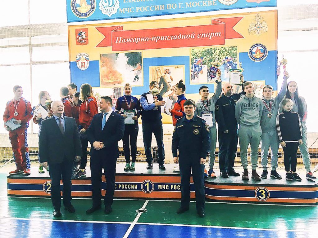 Команда Департамента ГОЧСиПБ завоевала главный Кубок Москвы. Поздравляем!