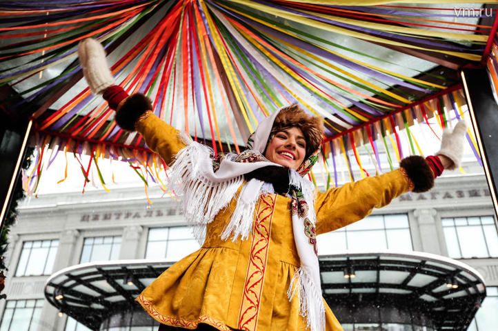 Фестиваль «Московская Масленица» открылся на четырех площадках в центре столицы