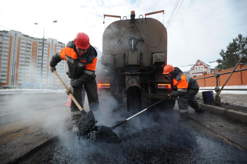 Более 130 квадратных метров дорог отремонтировали в Тверском районе