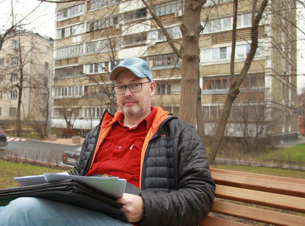 Кирилл Ануфриев, старший по дому 11/13 в Гороховском переулке. Фото: Наталия Нечаева