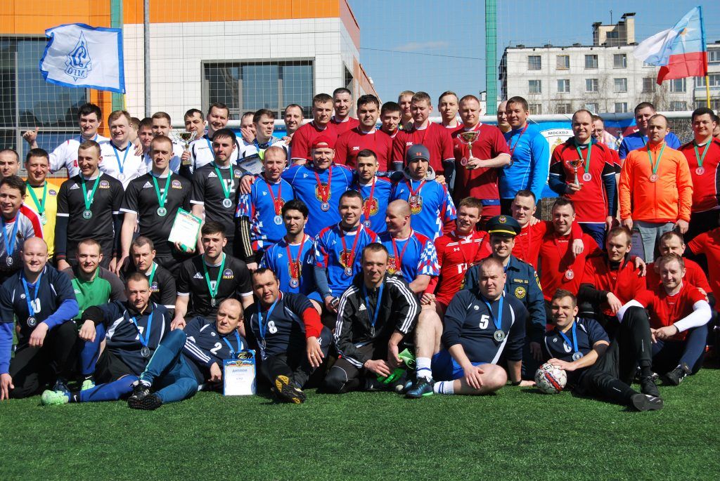 Сборная команда по футболу Центрального округа заняла 2 место
