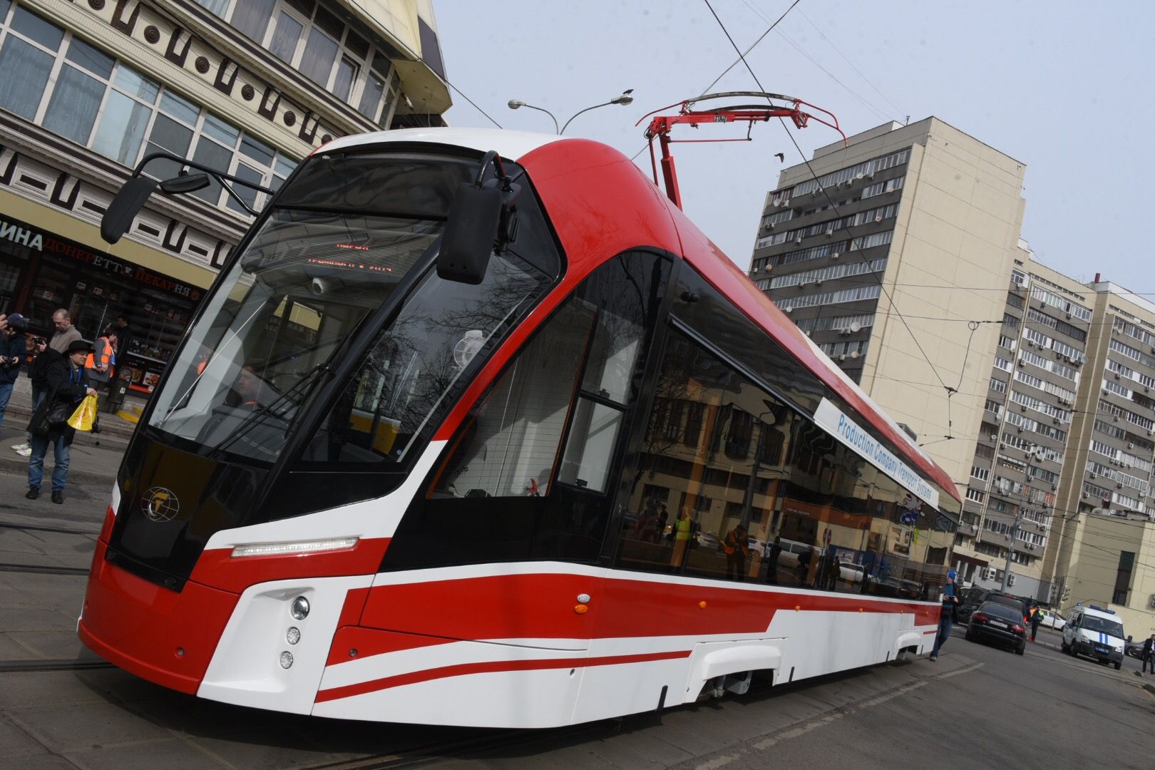 Обновление трамваев будет завершено в течение пяти лет. Фото: Владимир Новиков, «Вечерняя Москва»