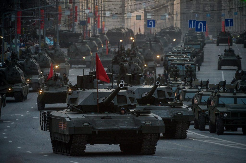 Ночная репетиция парада Победы перекроет движение в центре Москвы