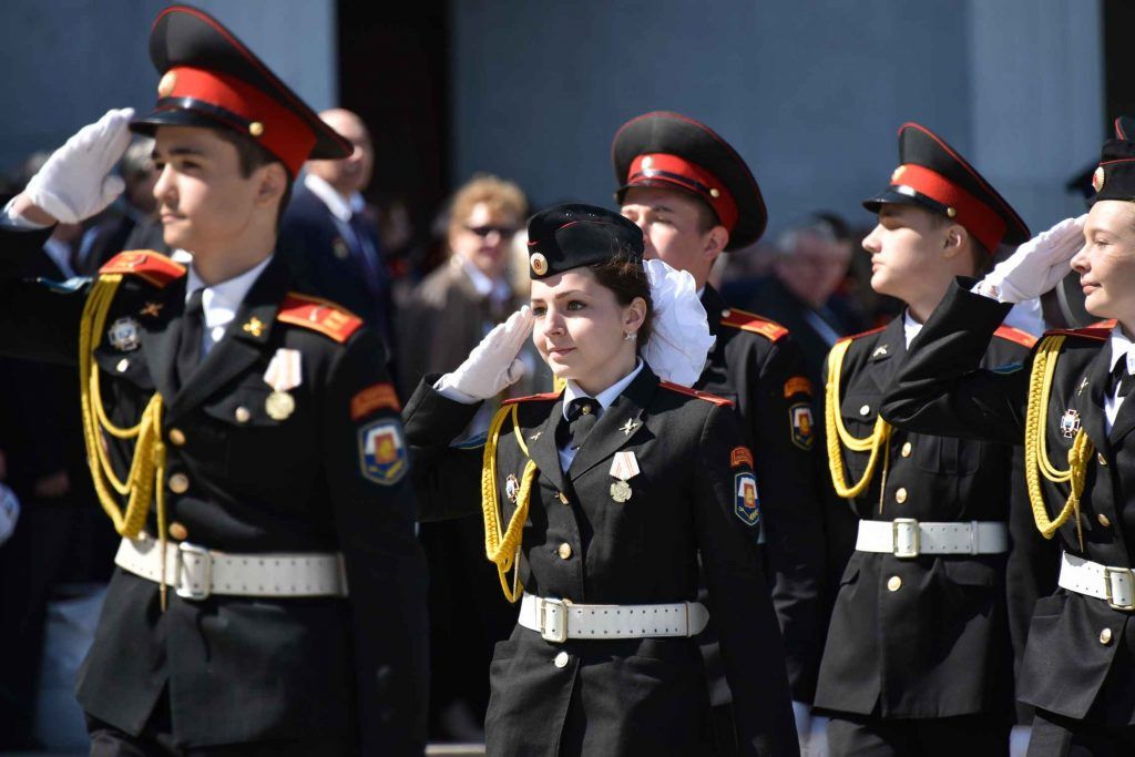 Ученики школ имени Василия Поленова и Мигеля Эрнандеса выступят на Московском параде кадетов